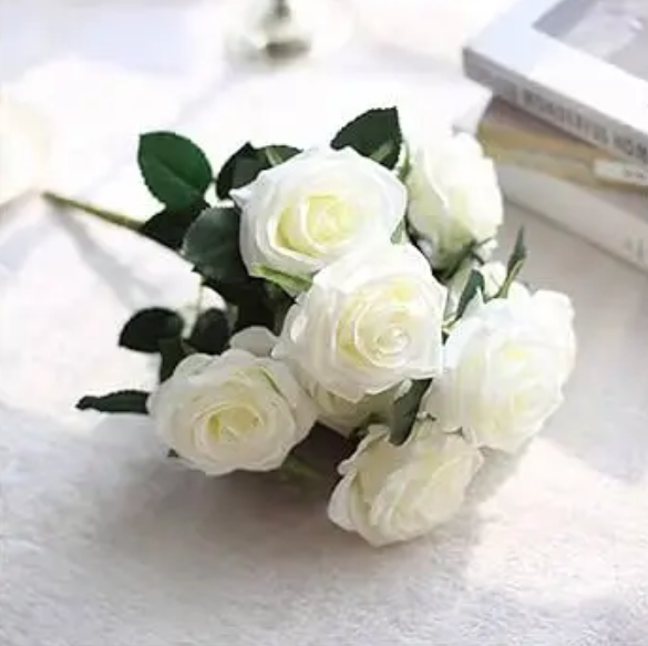 Flowers White Roses (DB-575)