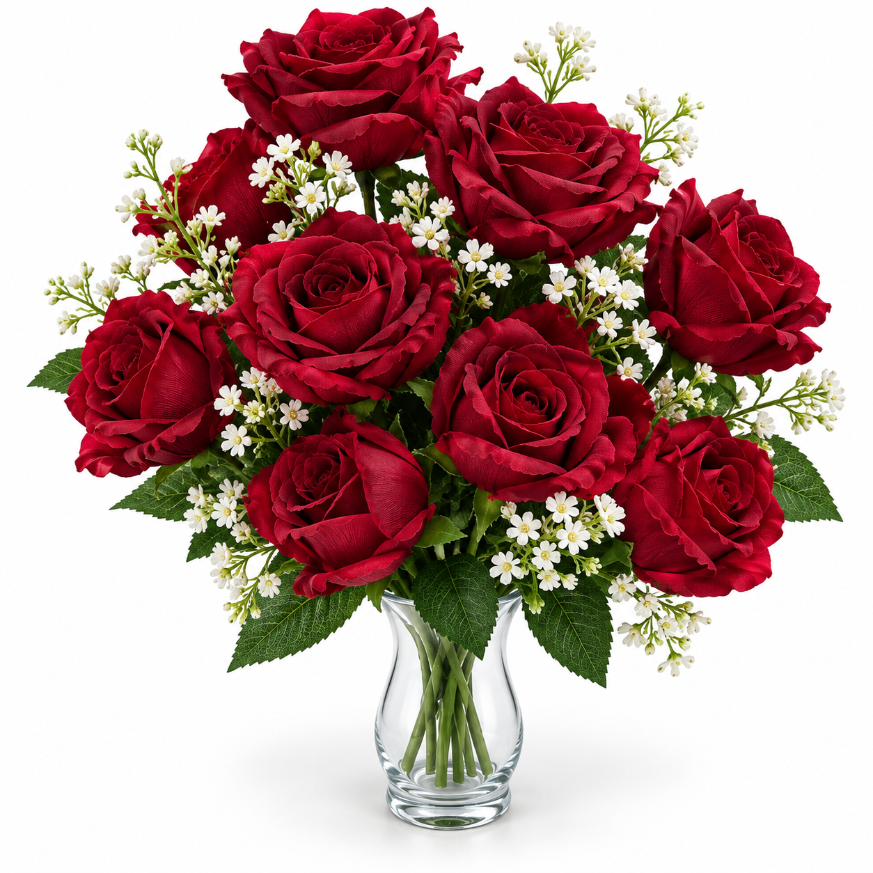 Flowers Maroon (DB-600)