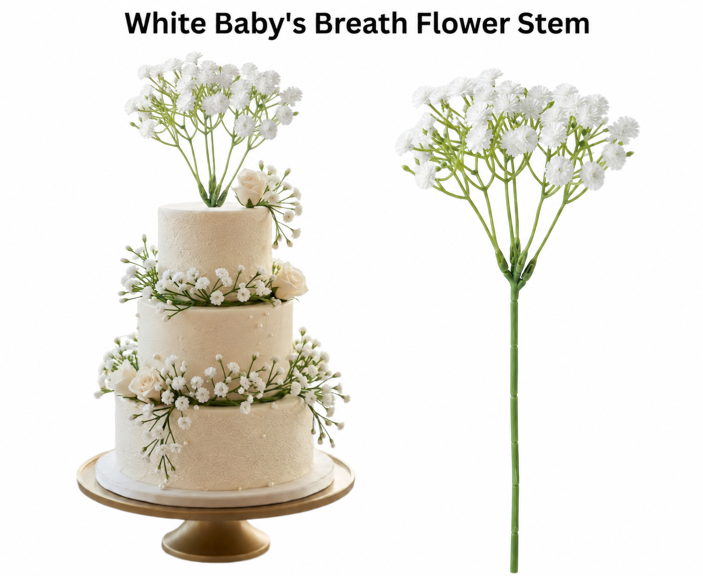 Flowers Baby Breath White Box 3XV