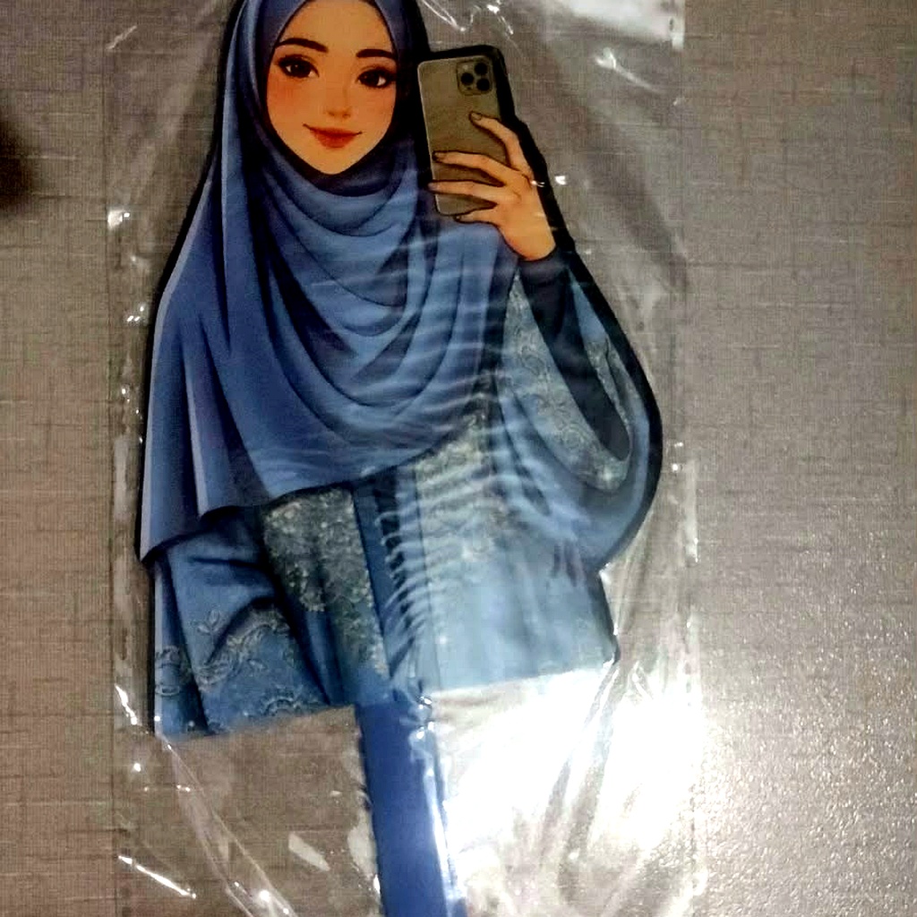 Topper Blue Hijab Doll