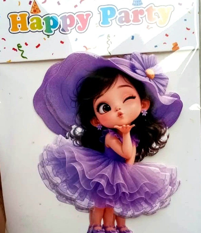 Topper Purple Doll