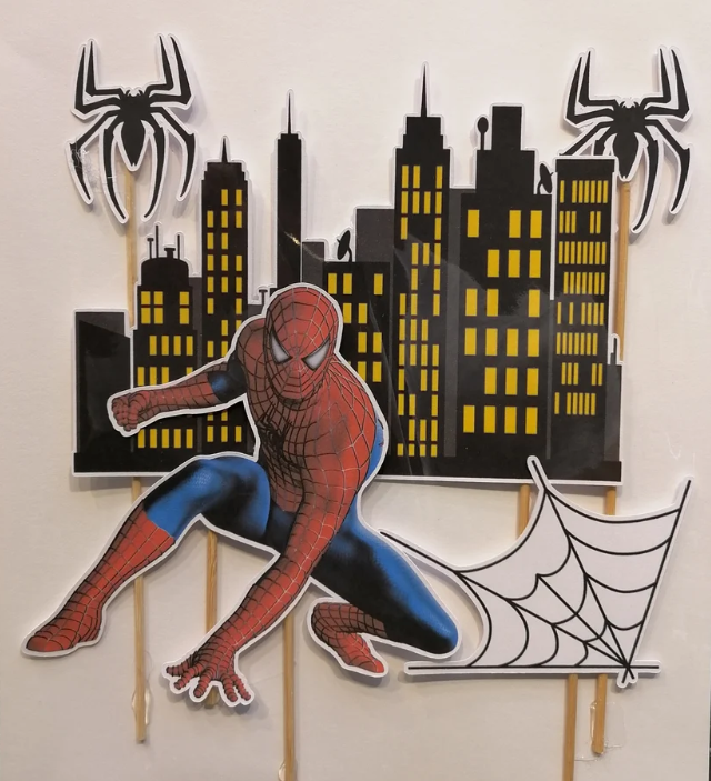 Topper Spiderman (Black)