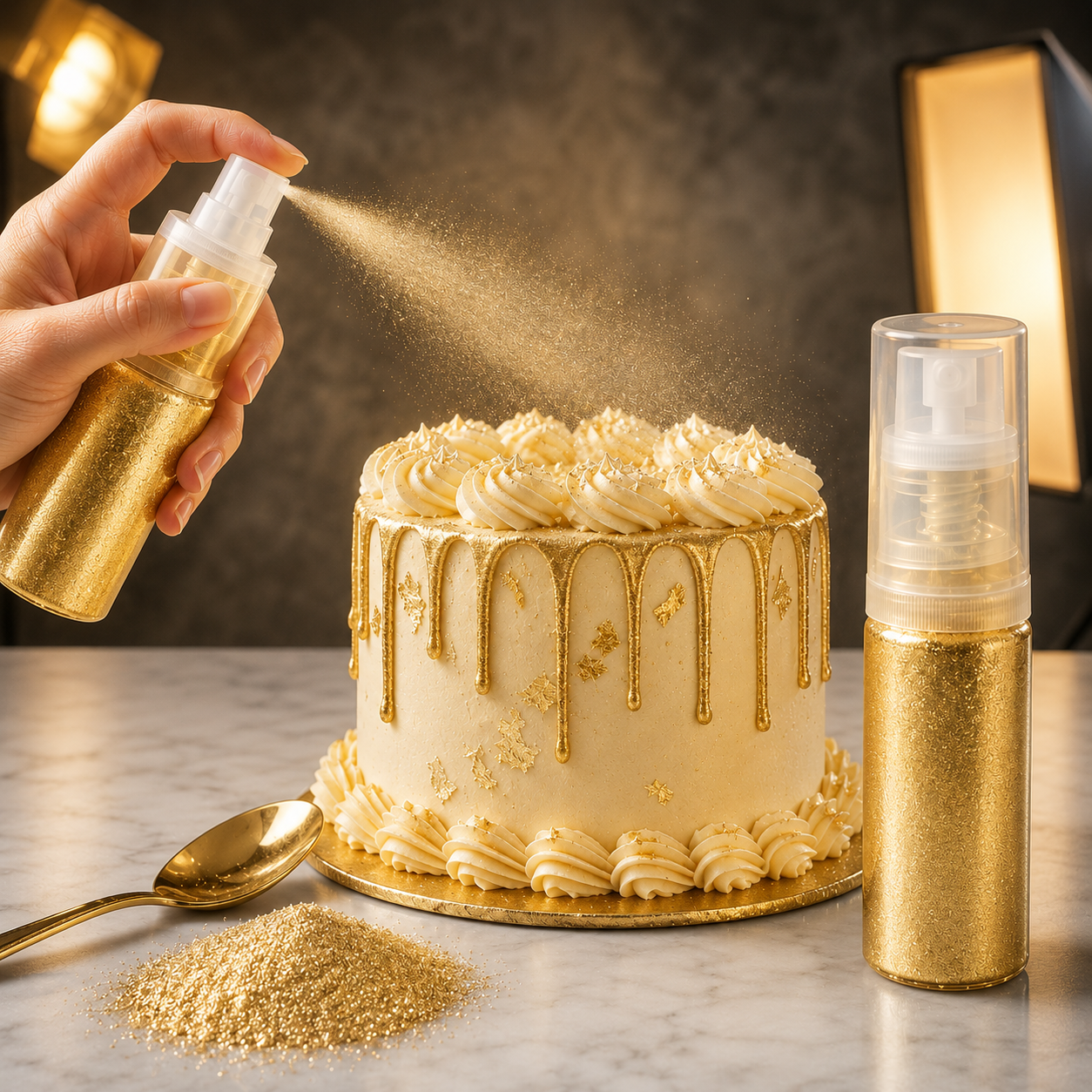 Spray Golden