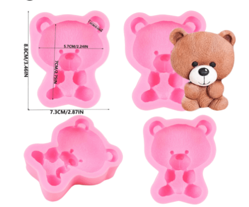 SILICONE MOLD Bear