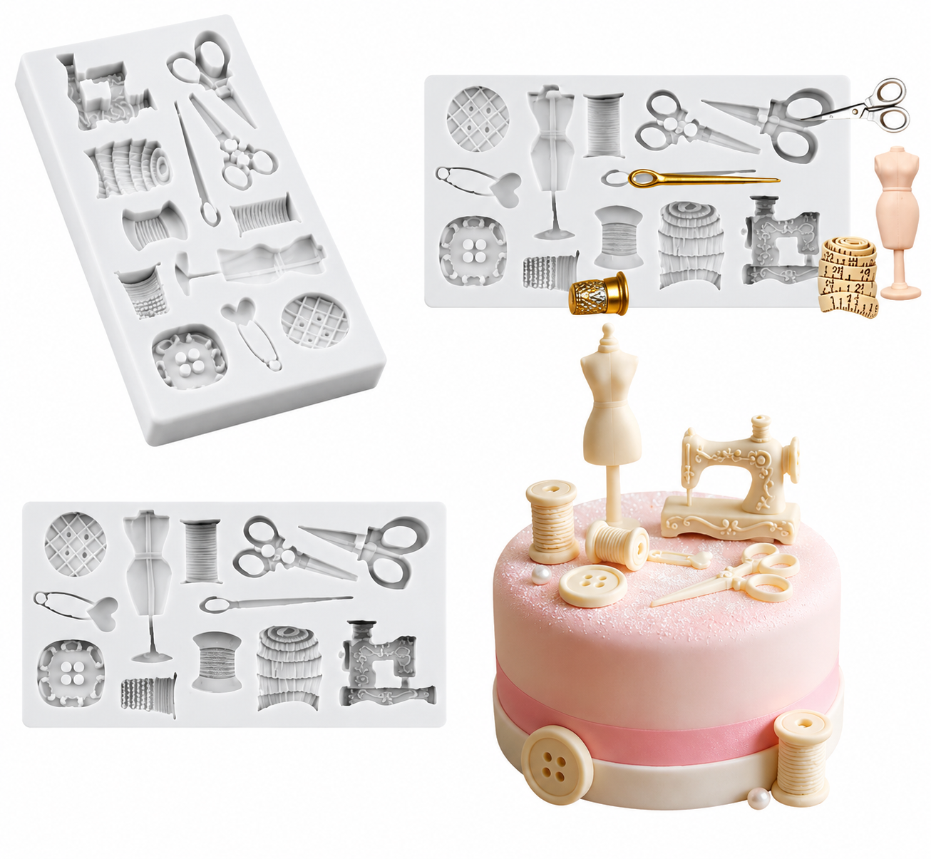 SILICONE MOLD SEWING TOOL