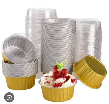 CupCake Liner Aluminium Lid 