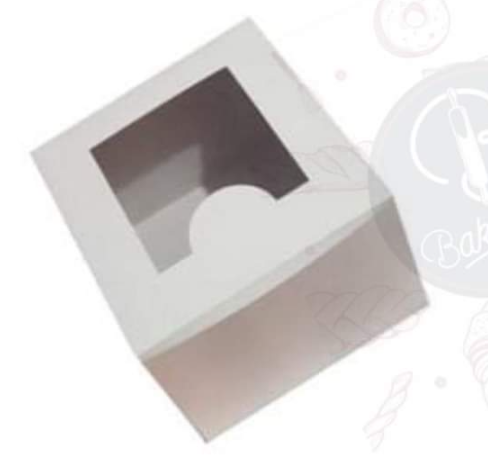 Cake Window Box 10X10X8 Window Box