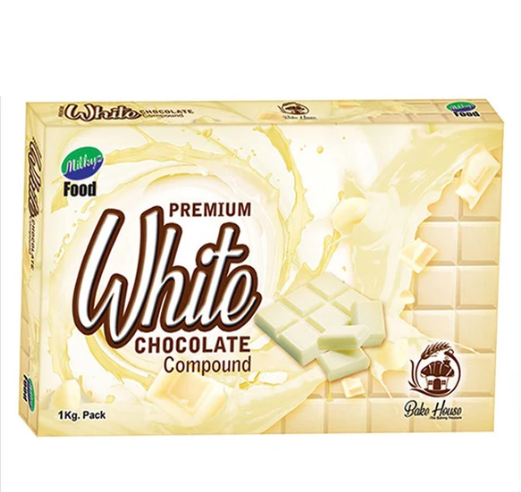 Chocolate Premium White Chocolate Compound 1KG Pack